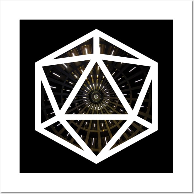 D20 Decal Badge - Lawful Evil Wall Art by aaallsmiles